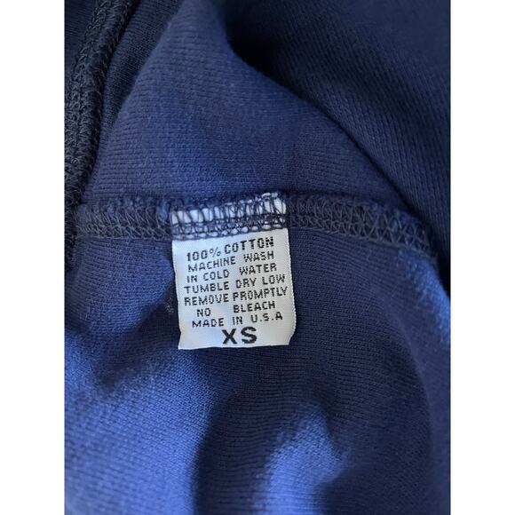 Everlane Men's French Terry Reverse Weave Sweatshirt in Blue Size XS X-Small - Picture 3 of 4
